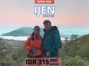 Open Trip: Ijen Crater For Foreign Tourists