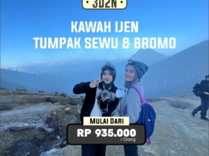 3D2N : Kawah Ijen, Tumpak Sewu & Bromo